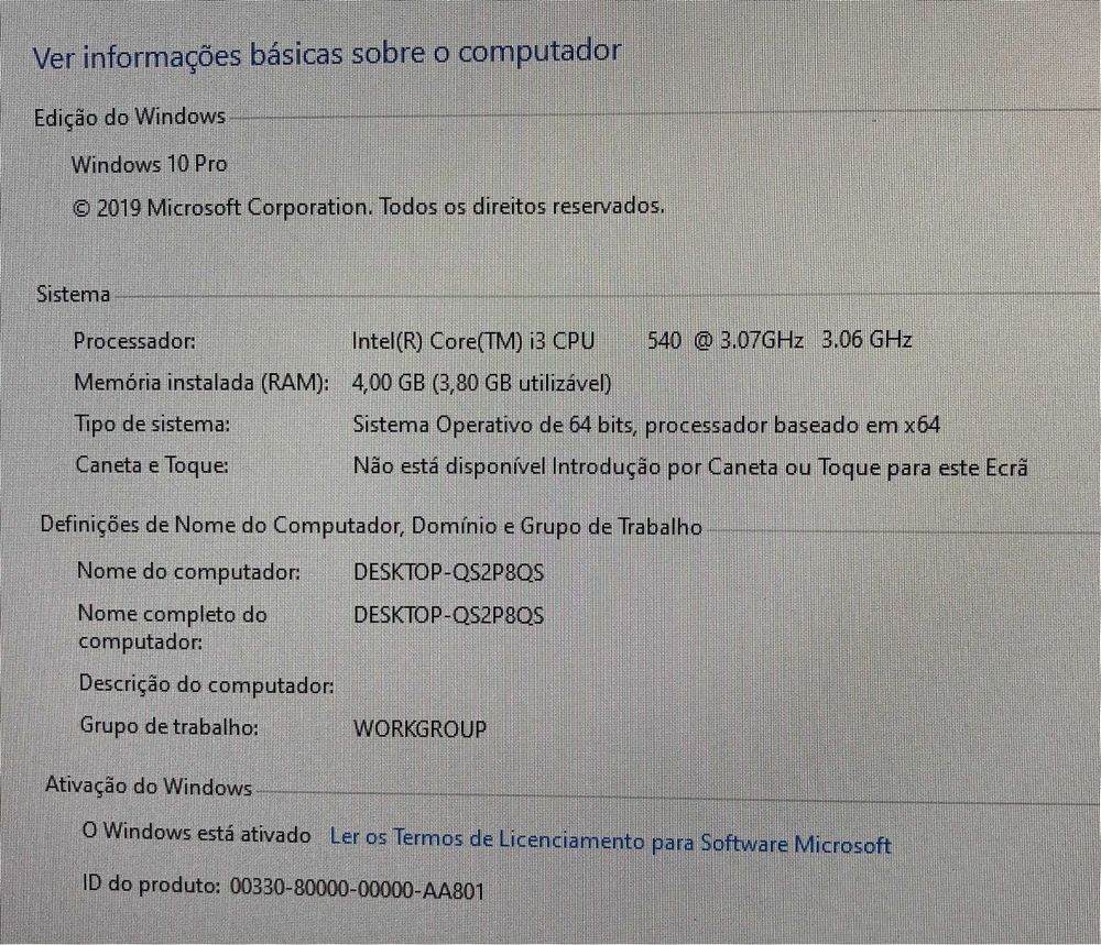 Computador Tsunami NOVO - com windows 10