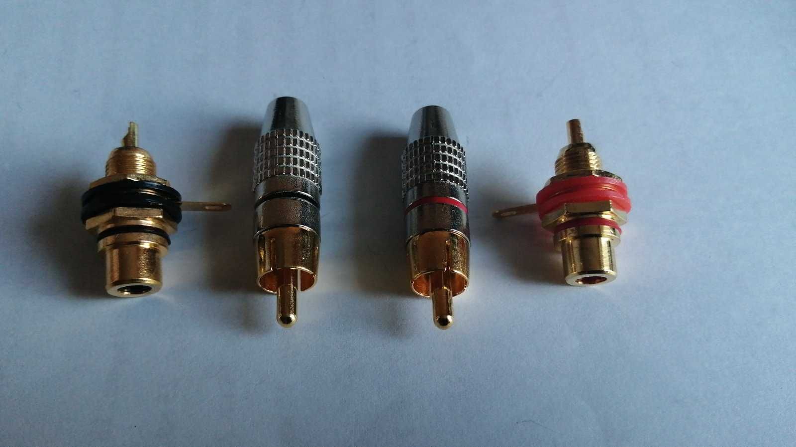 аудио разъем RCA ( комплект)
