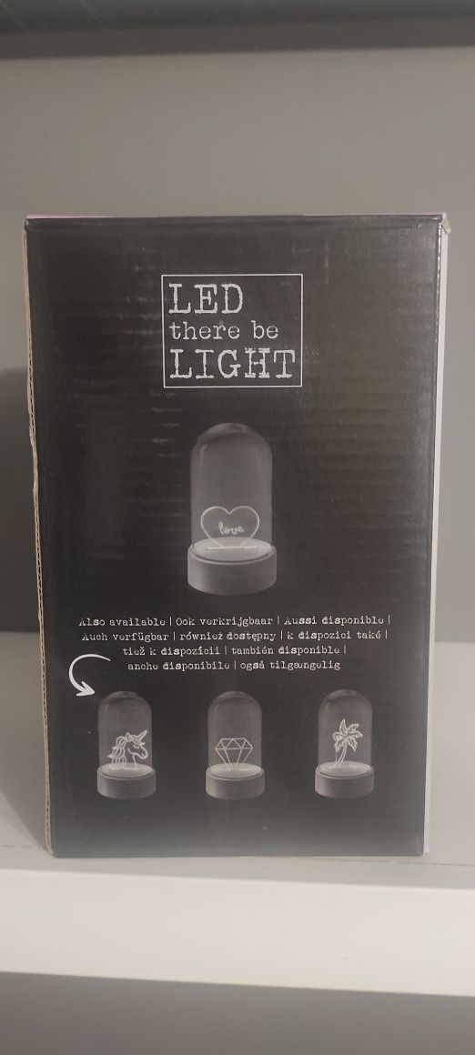 Lampka Led love serce świecąca baterie Aaa walentynki prezent