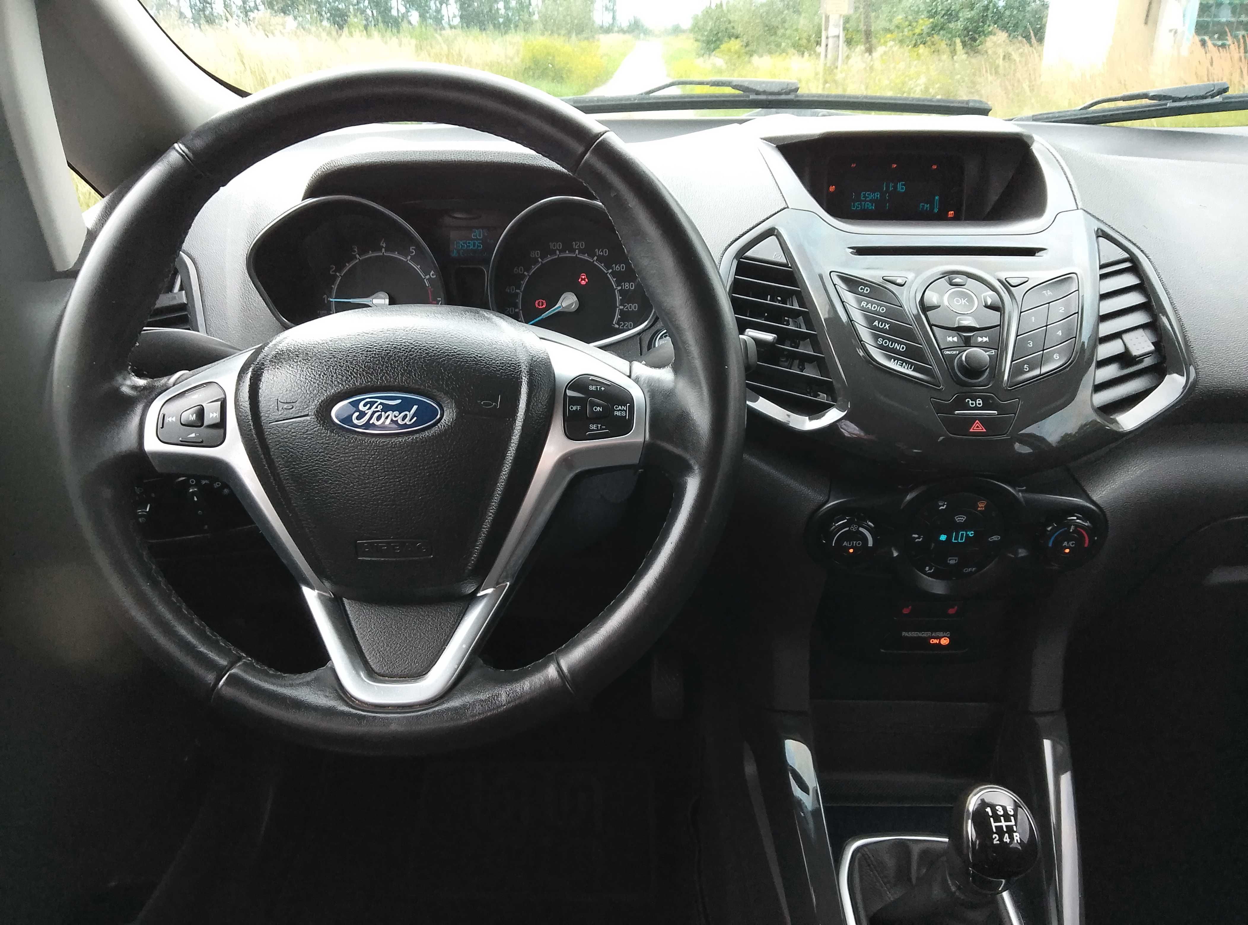 FORD ECOSPORT śliczny z Niemiec po dużym serwisie