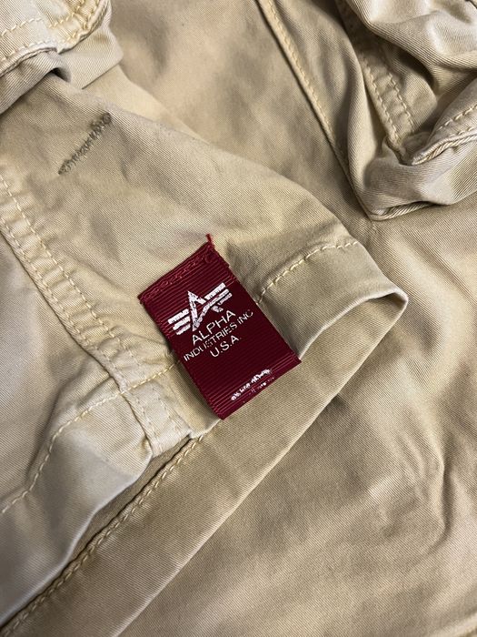 Spodnie bojówki krótkie szorty Alpha Industries CREW SHORT 33 piaskowe