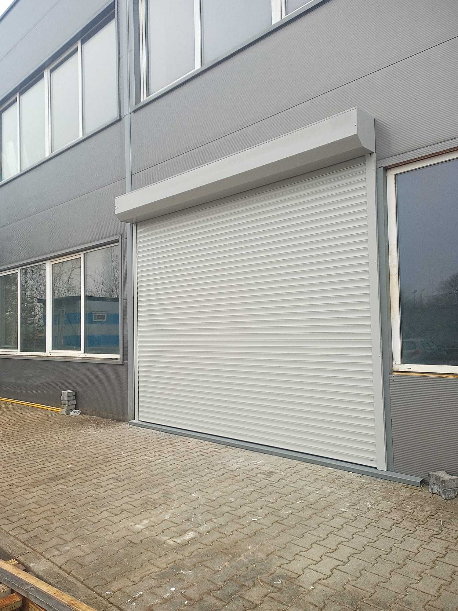 Brama ROLOWANA Aluminiowa Ocieplona Automatyczna