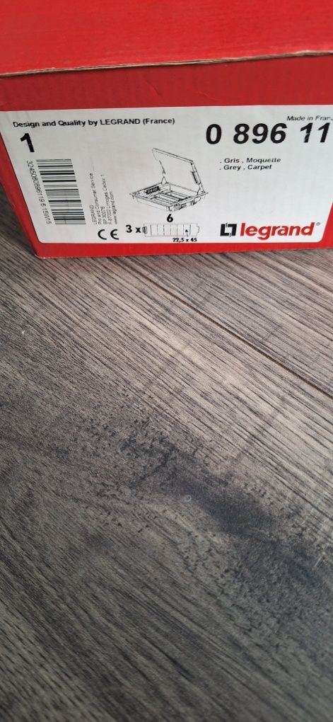 Puszka floorbox 089611 legrand