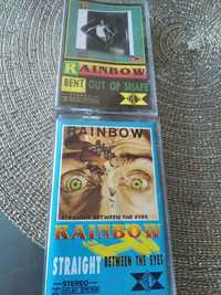Dwie kasety magnetofonowe grupy Rainbow . Stan idealny .
