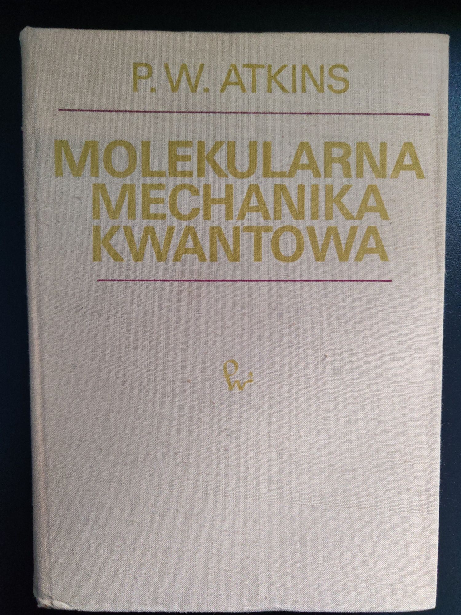 Molekularna mechanika kwantowa, Atkins