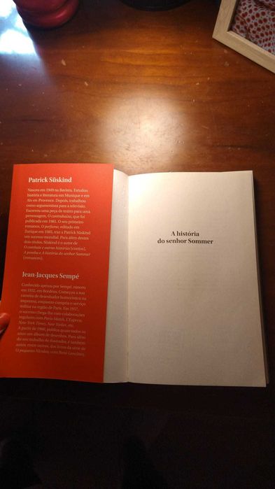 Livro "A história do senhor Sommer"