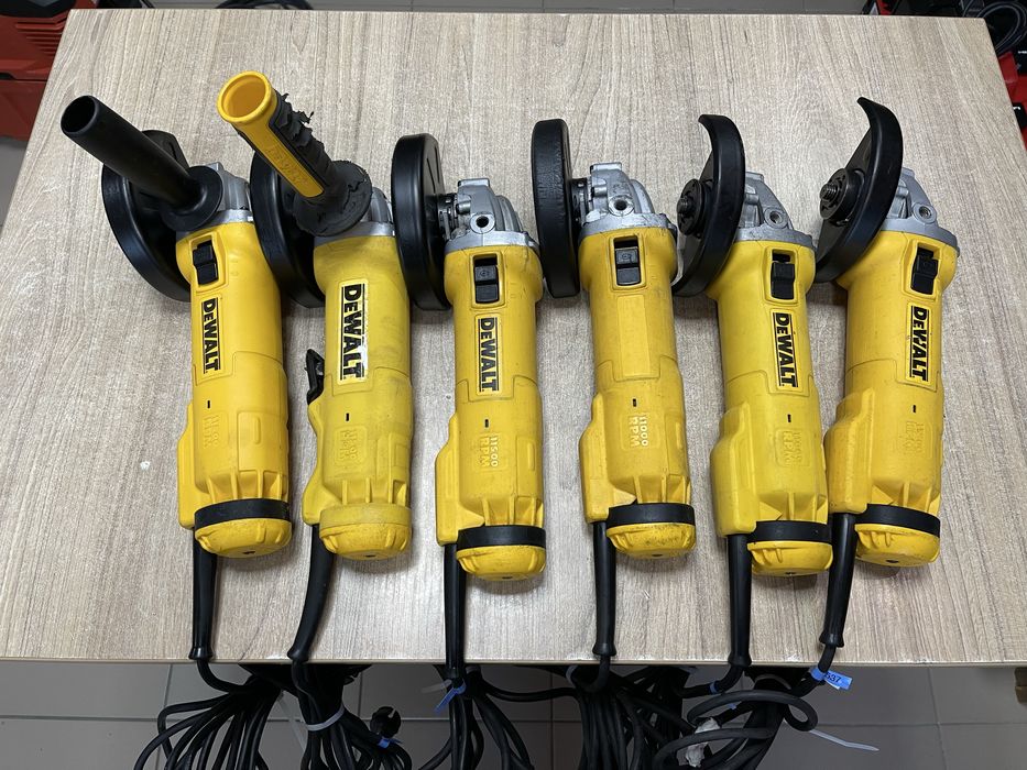 Dewalt DWE4237, DWE4207, DWE4233 / вживані болгарки Девольт 125 мм