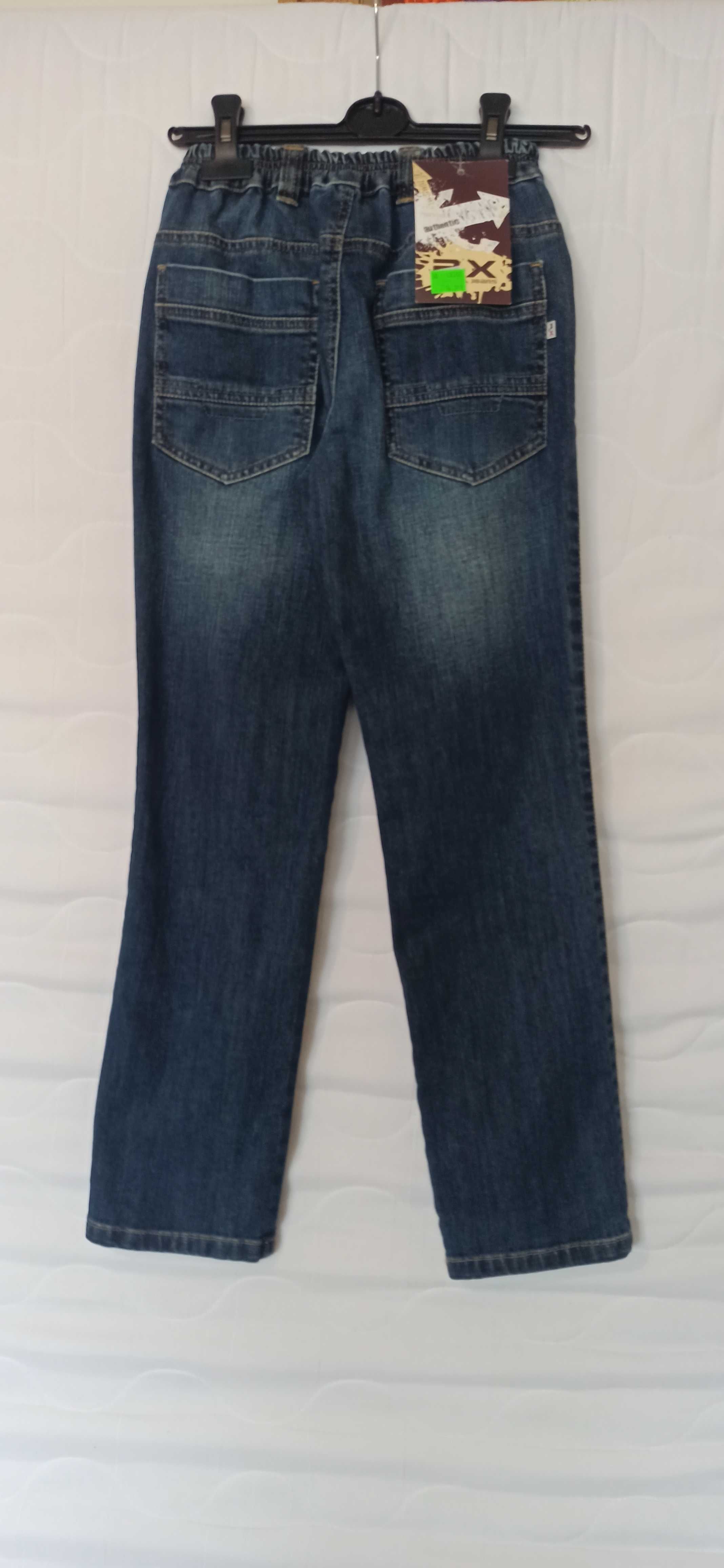 Spodnie chłopięce jeans  roz.140