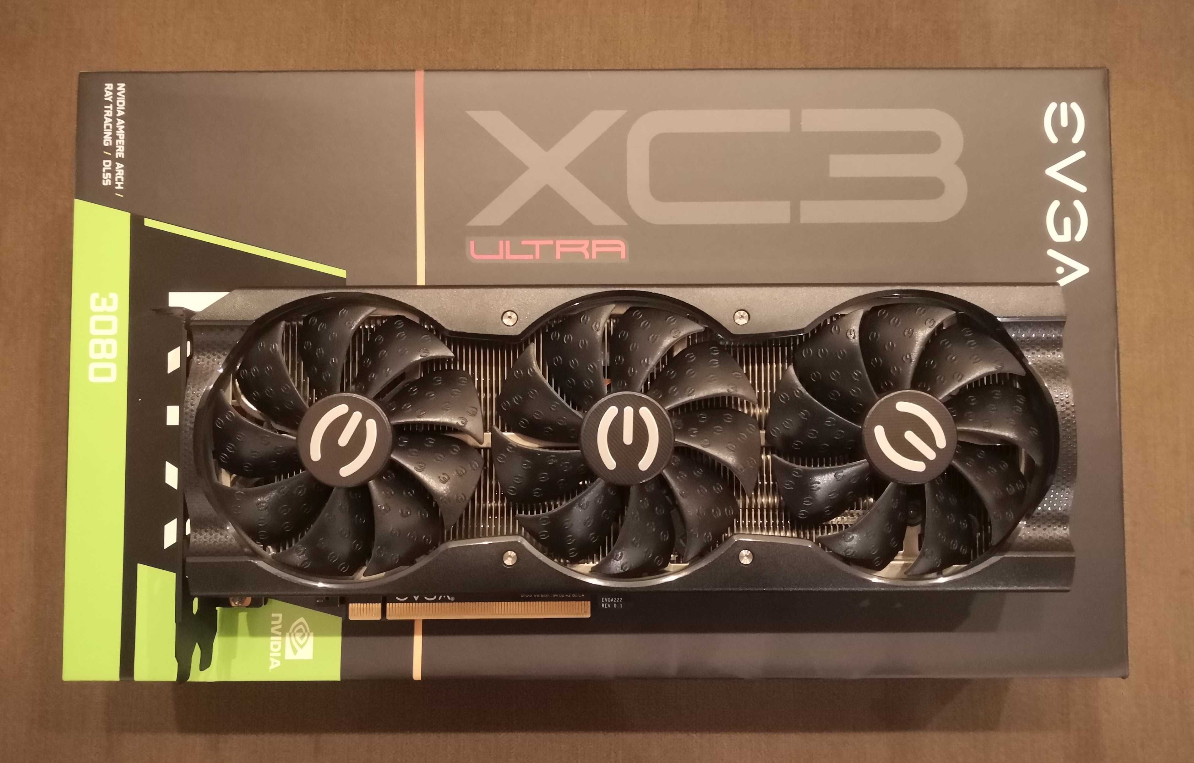 Відеокарта EVGA RTX 3080 XC3 Ultra