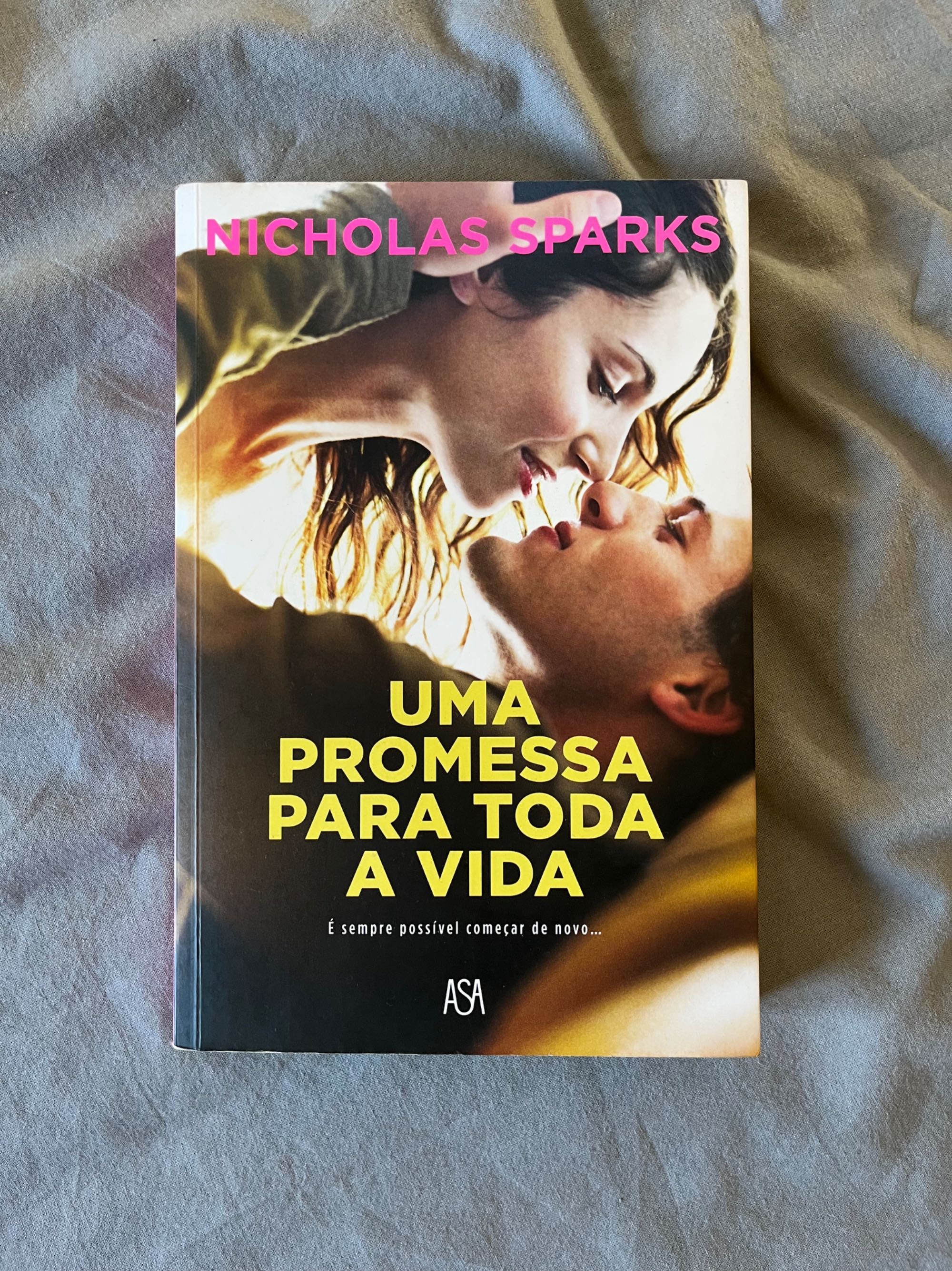 Livro Uma Promessa para a Vida de Nicholas Sparks