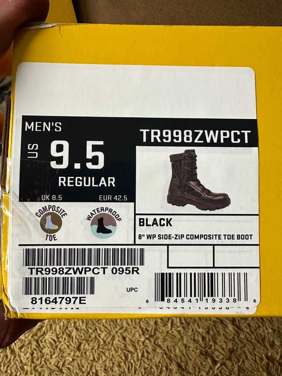 BELLEVILLE TR998ZWPCT, us9.5R eu42.5