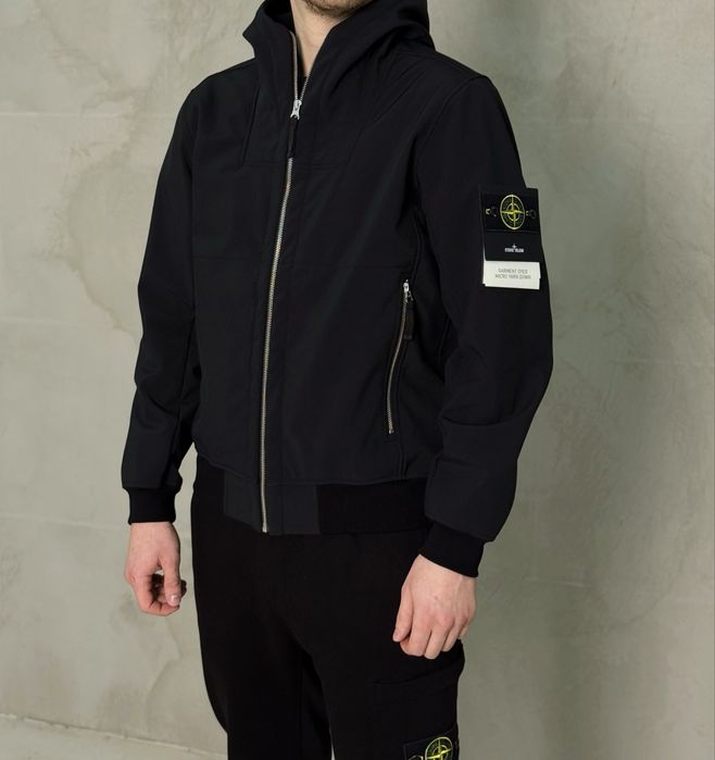 Куртка Stone Island | Вітровка Стон Айленд Чоловіча | Softshell-R