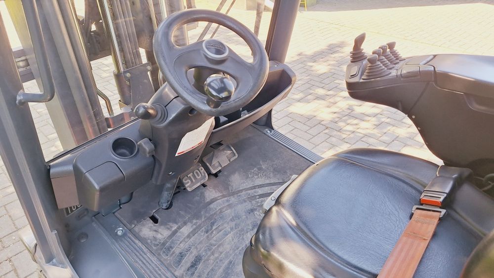 Linde H25 z 2016r Triplex przesuw wolny skok wózek widłowy widlak