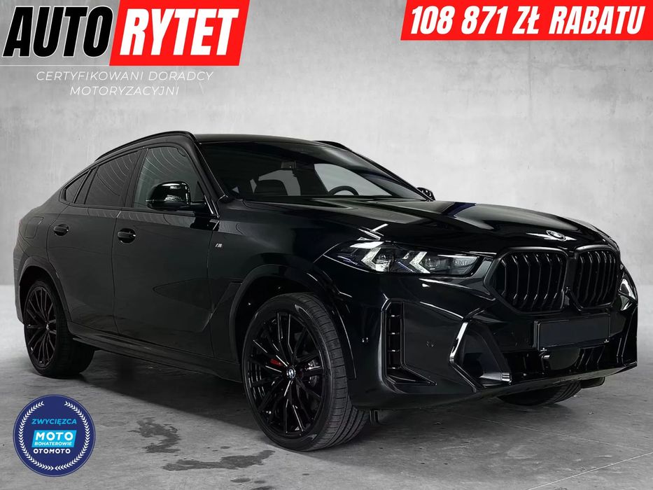 BMW X6 298KM l MAX rabat l M-Pakiet l Hak l Odbiór Salon PL