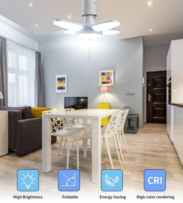 Żarówka LED w kształcie wiatraka E27 LED nowa