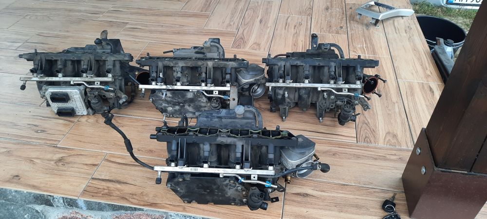 Впускной колектор опель, астра н 1.6бензин, дросель,форсунки