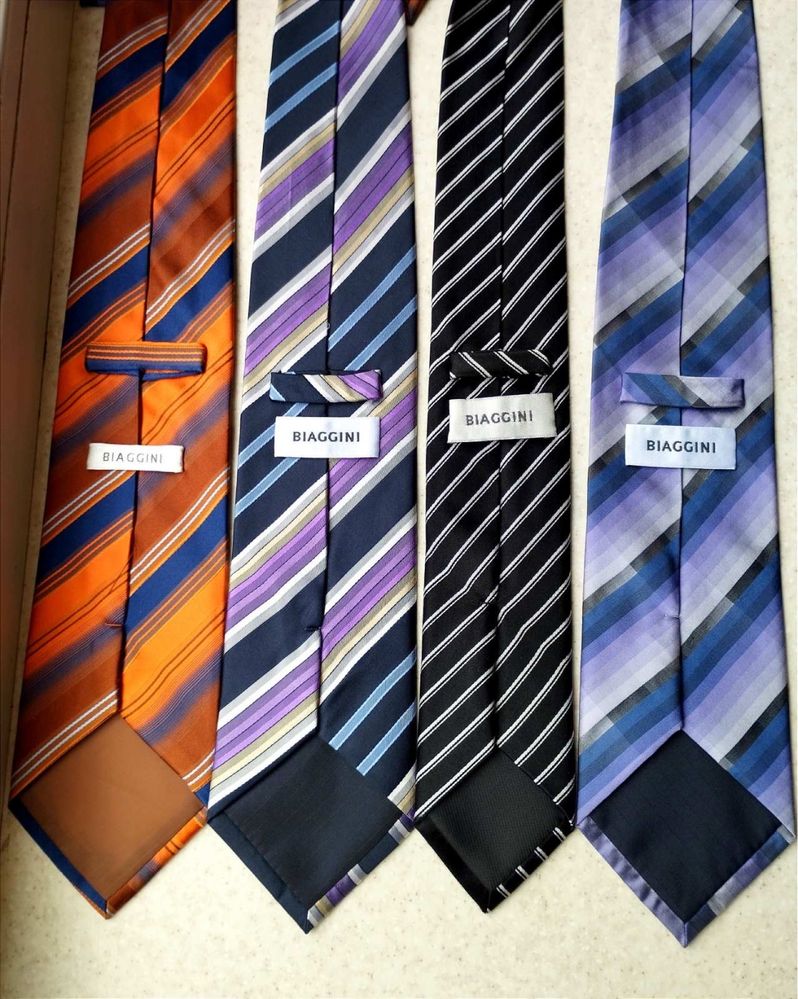 Шелковый итальянский галстук Biaggini