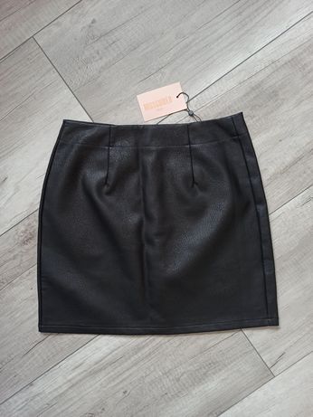 Missguided tall dla wysokich spódnica mini spódniczka nowa czarna s 36