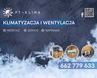 Klimatyzacja i wentylacja  -  Montaż    Naprawa    Serwis