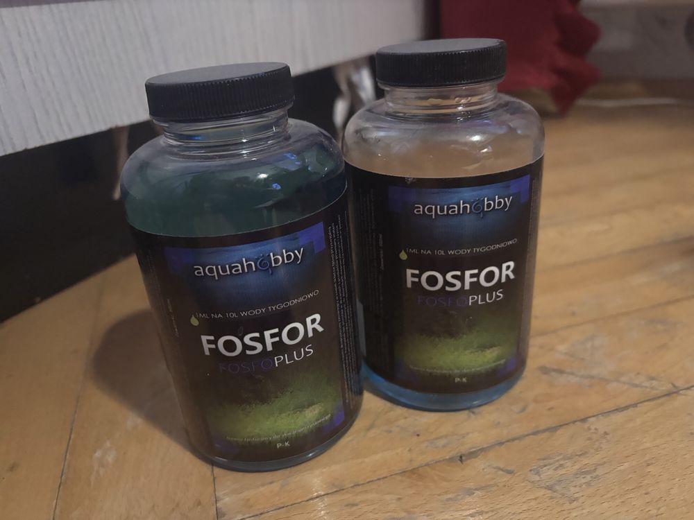 Fosfor do wody, akwarium
