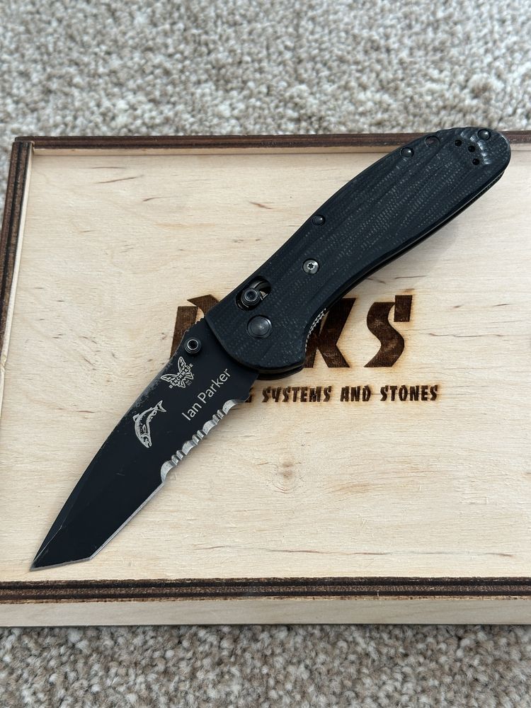 Benchmade Griptilian 553 М4 Tanto, Discontinued, Custom, складний ніж