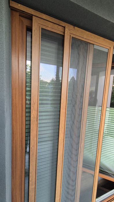 MOSKITIERY PRZESUWNE - Na Wymiar Pomiar + Montaż ŻALUZJE Rolety Plisy