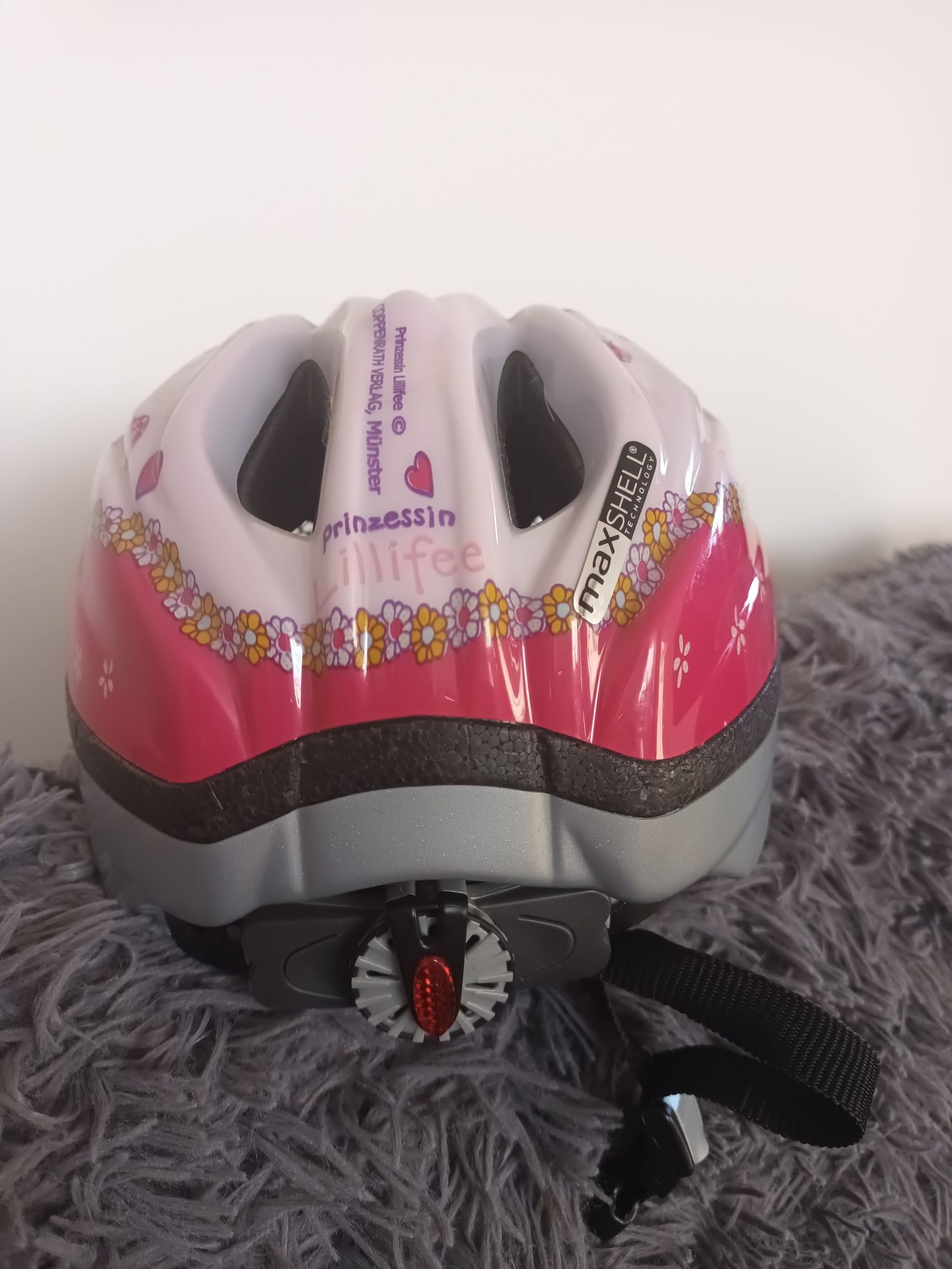 Kask KED dla małej dziewczynki 44-49 cm