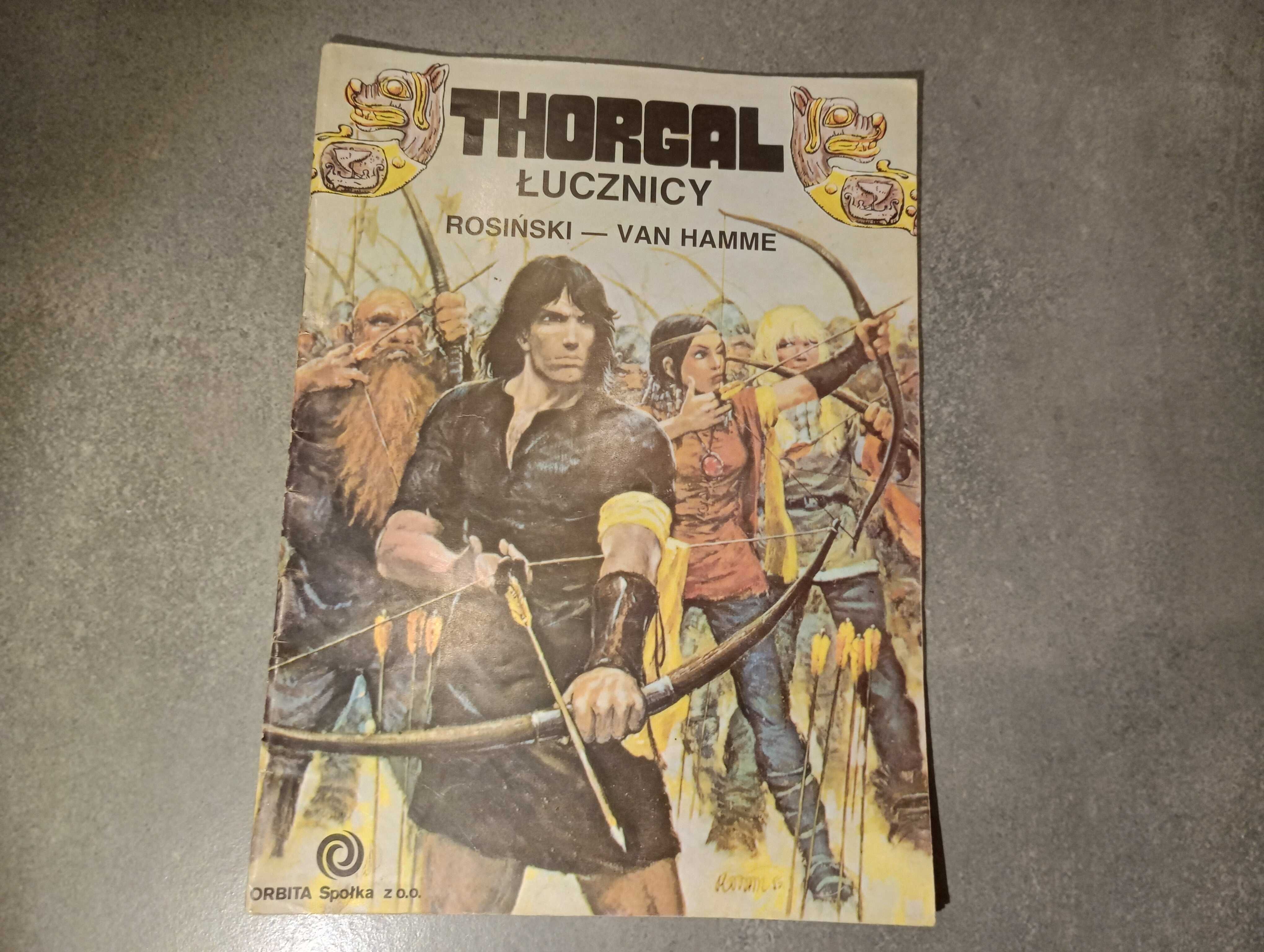 THORGAL "Łucznicy" WYDANIE 1-sze 1989rok Wydawnictwo ORBITA KOMIKS PRL