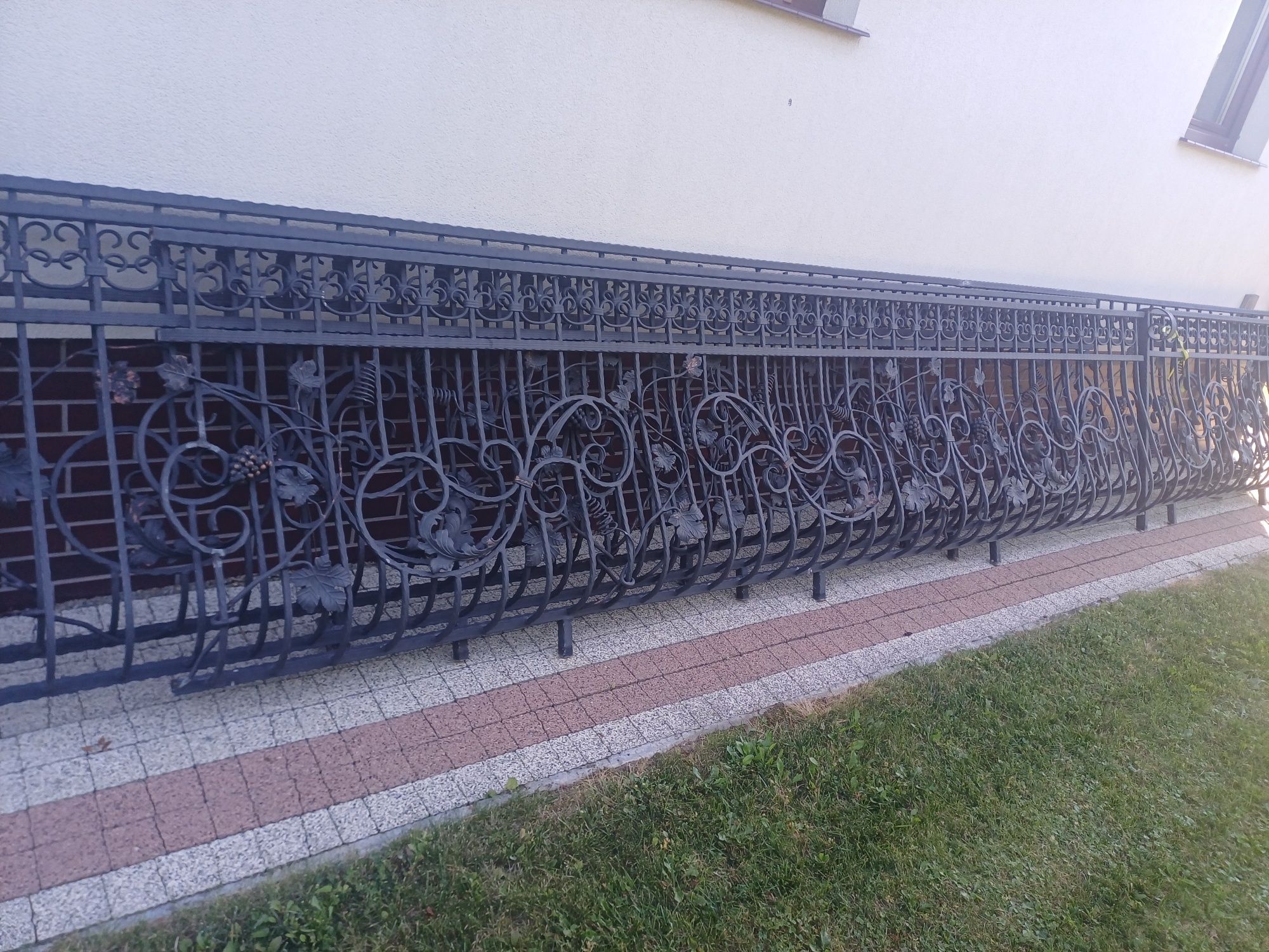 Balustrada barierka kuta ocynkowana malowana
