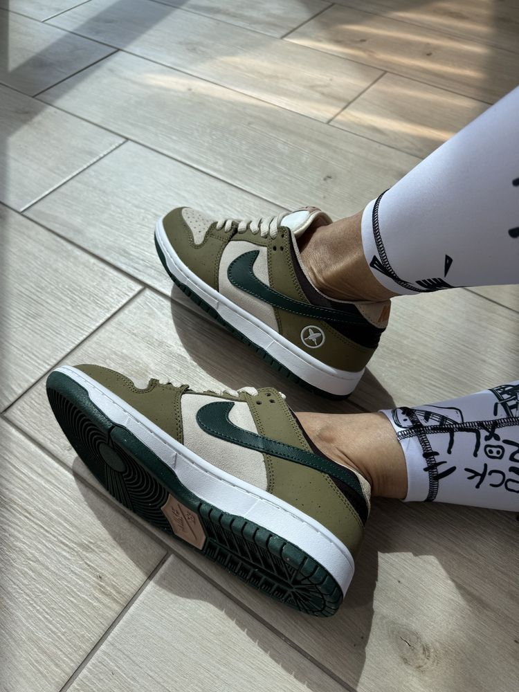 Yuto Horigome x Nike SB Dunk Low Asparagus