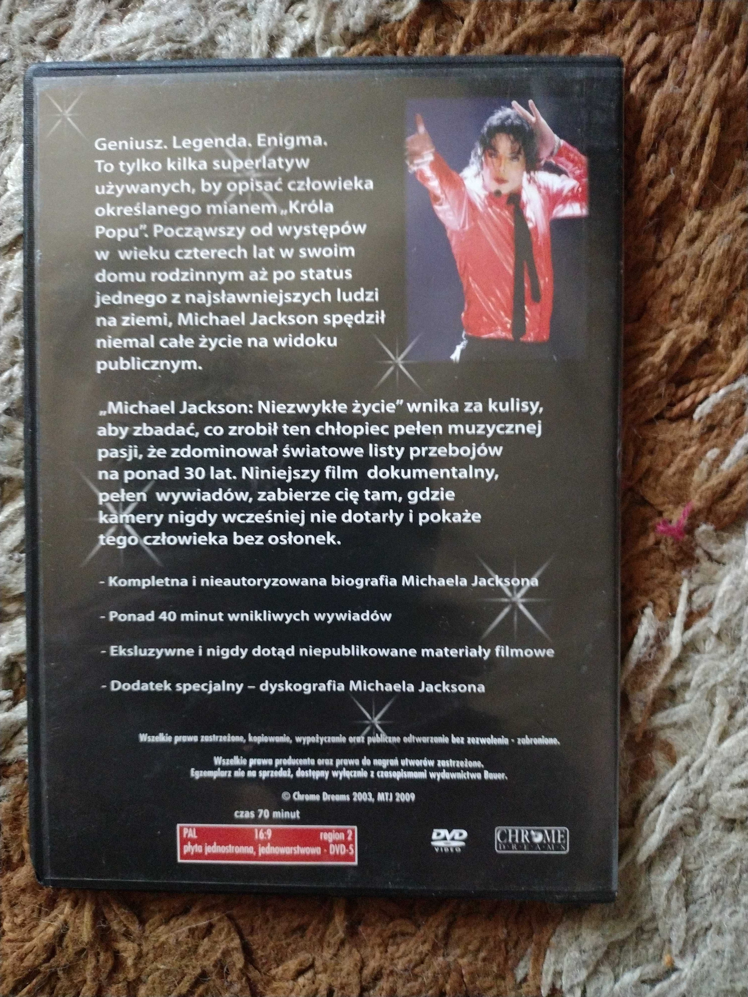 Płyta DVD Michael Jackson -Niezwykle Życie