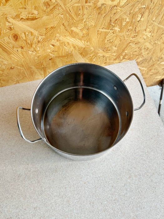 4 літри Каструля з нержавійки