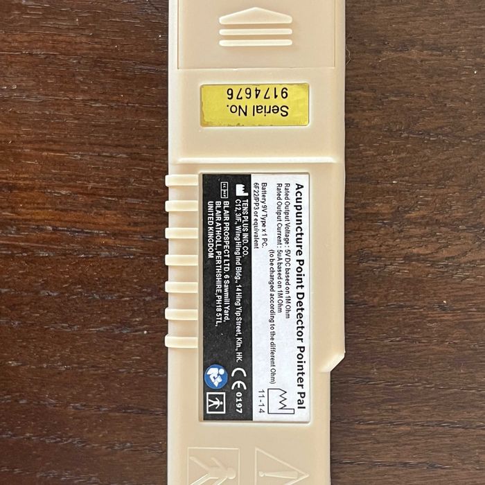 Pointer Pal - Localizador de pontos de acupuntura