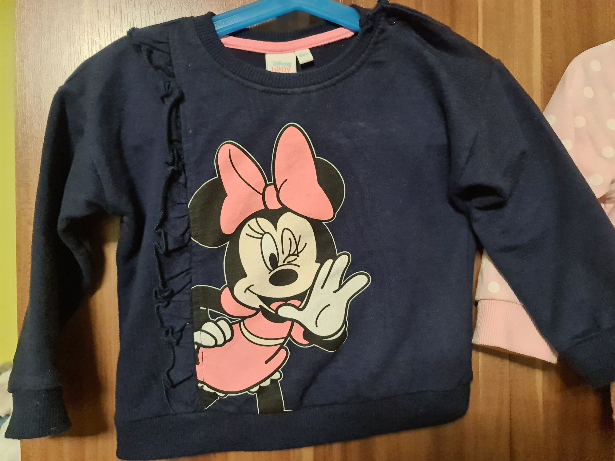 2 x bluza disney baby minnie 80