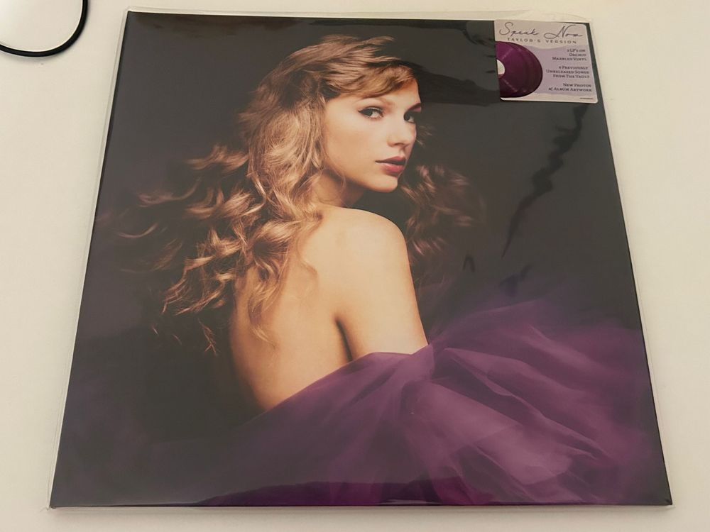 Taylor Swift vinyl, Lover, Fearless e Speak Now