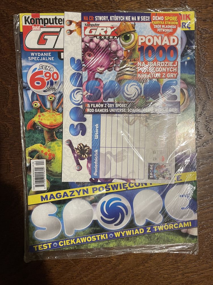 Komputer świat gry extra Spore wydanie specjalne