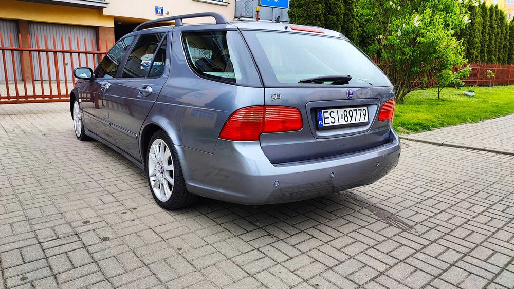 Saab 9-5 210 koni HIRSH xenon skóra alu 17 tempomat PDC BT