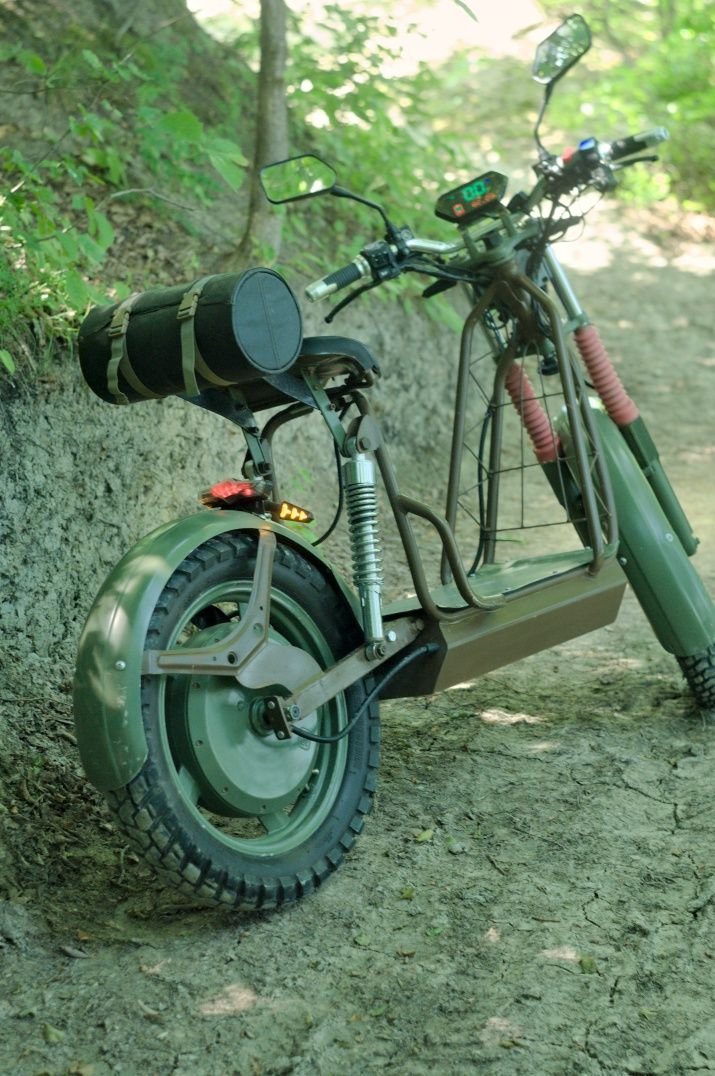 Електромотоцикл 3000w 72v