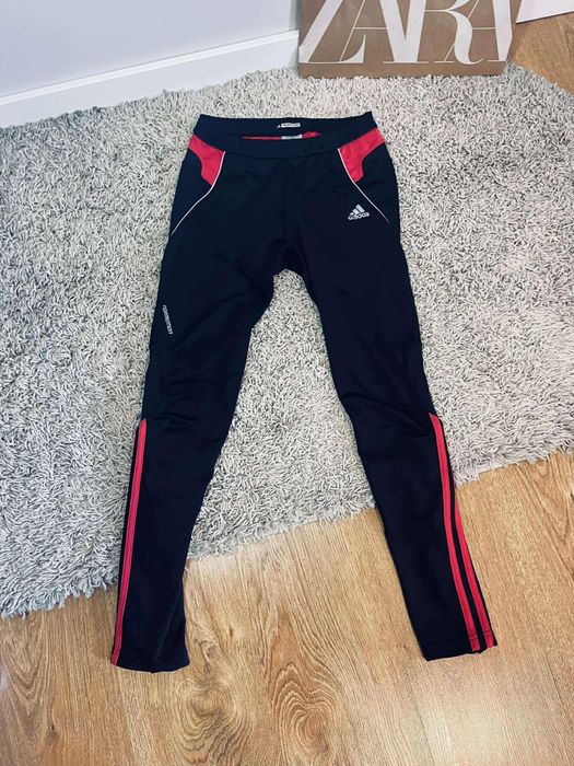 Piękne legginsy Adidas m 38 sportowe czarne