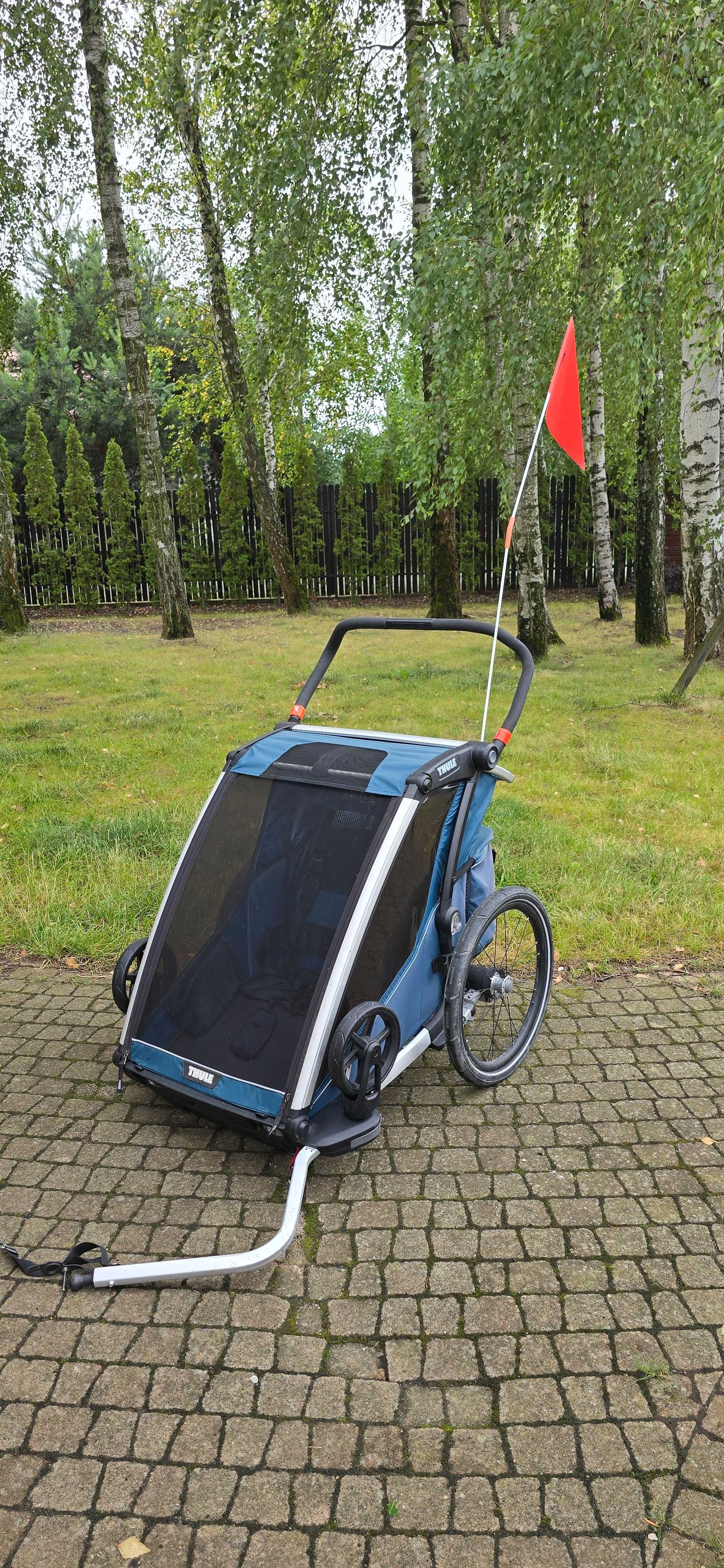 Przyczepka rowerowa dwuosobowa Thule Chariot Cross 2