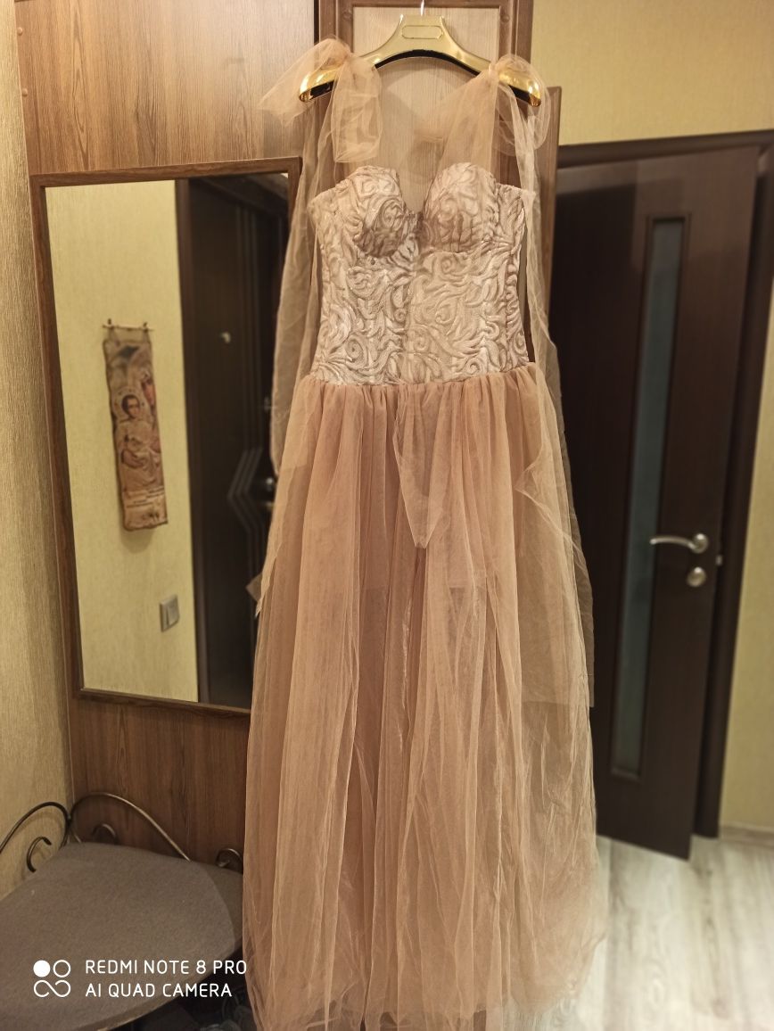 Вечірня сукня, плаття на випускний, вечернее платье zara,Massimo dutty