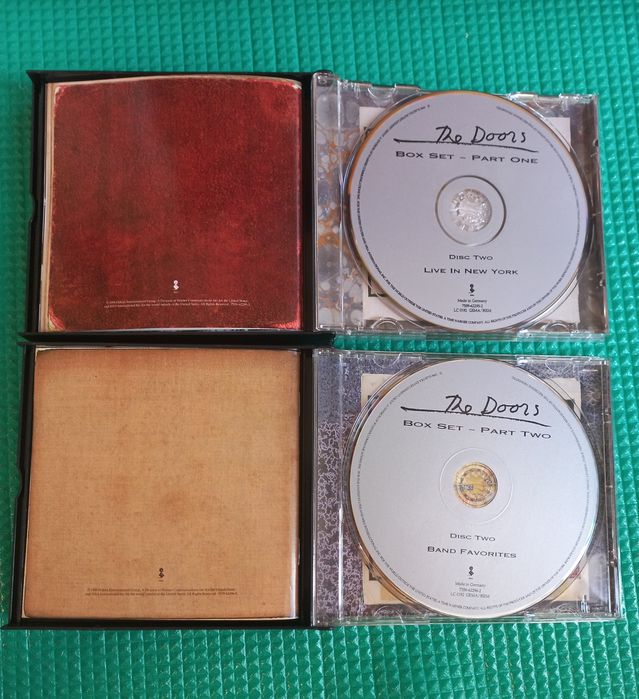 4CDs The Doors Box Set Part I e Part II