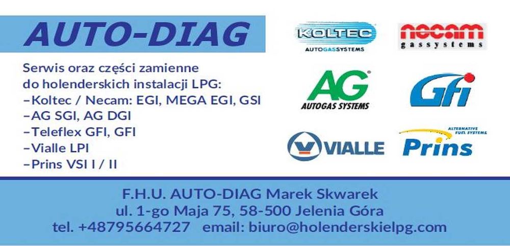 Serwis Koltec, Necam, AG, Teleflex GFI, GFI, Prins, Vialle, Stargas
