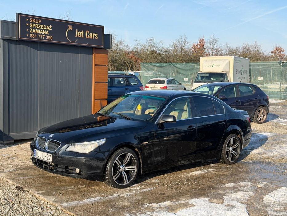 Bmw e60 M57 2.5 Diesel/Navi/Skóra/Pdc/Szyberdach/Hak/Zamiana!