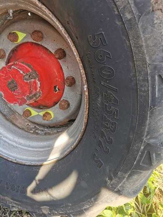 Przyczepa tandem, wywrotka, skorupowa