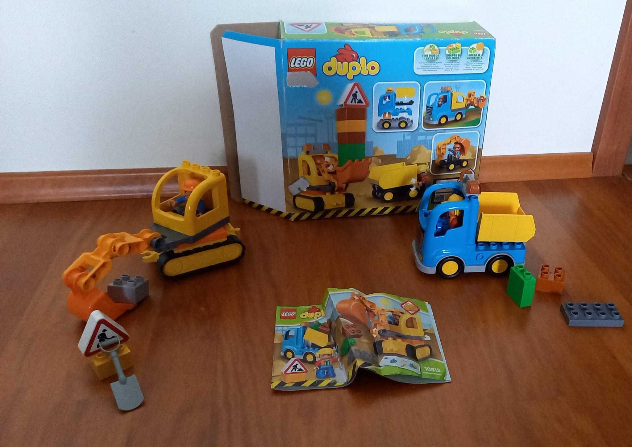 Lego DUPLO koparka, ciężarówka 10812 Plac Budowy