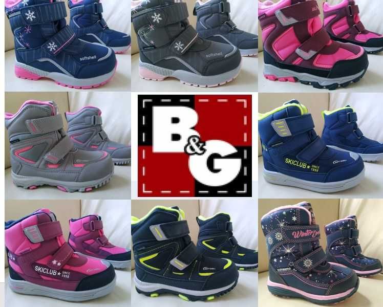 Термо ботинки B&G зимние BG Termo