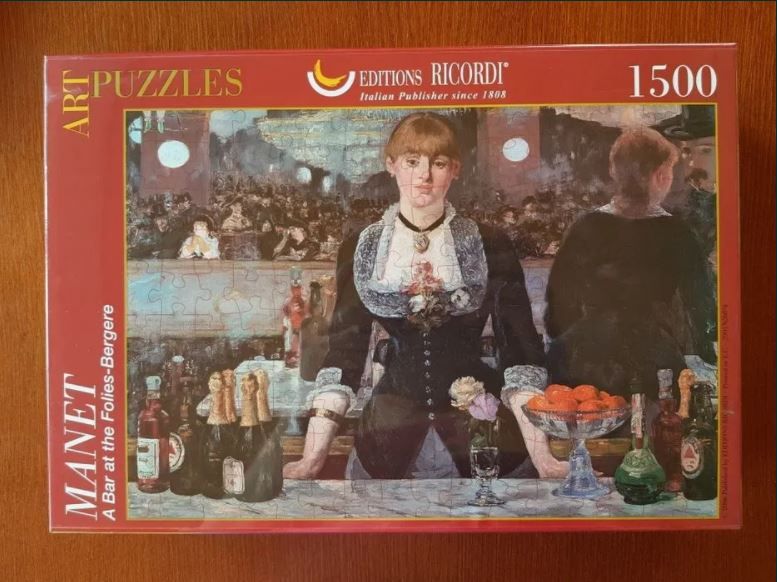 Bar w Folies-Bergere Manet Puzzle 1500 - prezent pod choinkę