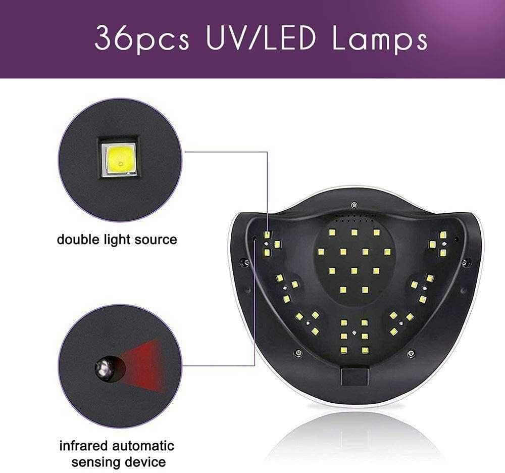 Profesjonalna lampa LED BELLANAILS  do paznokci żelowych 120 W