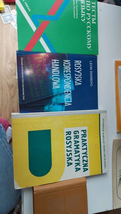 Zestaw książek do nauki języka rosyjskiego